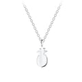 Silver Pineapple Necklace - High Quality 925 Sterling Silver Jewelry