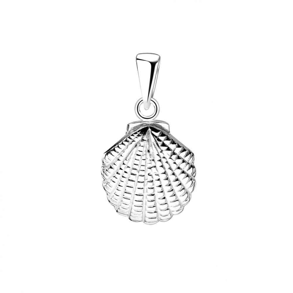 Silver Shell Pendant - High Quality 925 Sterling Silver Jewelry