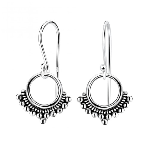 Bohemian Style Earrings - High Quality 925 Sterling Silver Jewelry