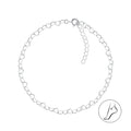 Heart Anklet — Extendable - High Quality 925 Sterling Silver Jewelry