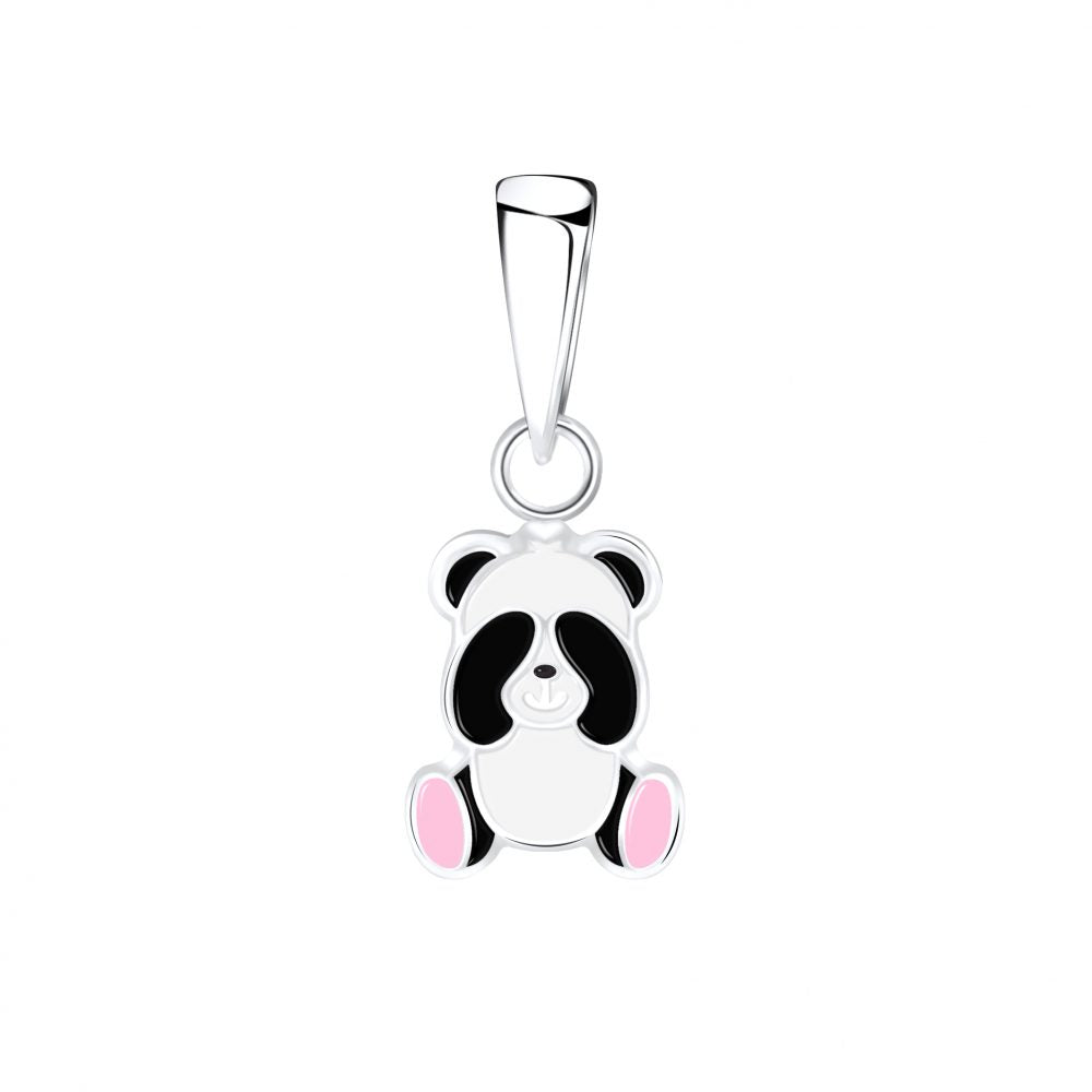 Cute Panda Pendant - High Quality 925 Sterling Silver Jewelry