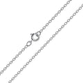 Silver Essential Cable Chain Necklace (18") - High Quality 925 Sterling Silver Jewelry