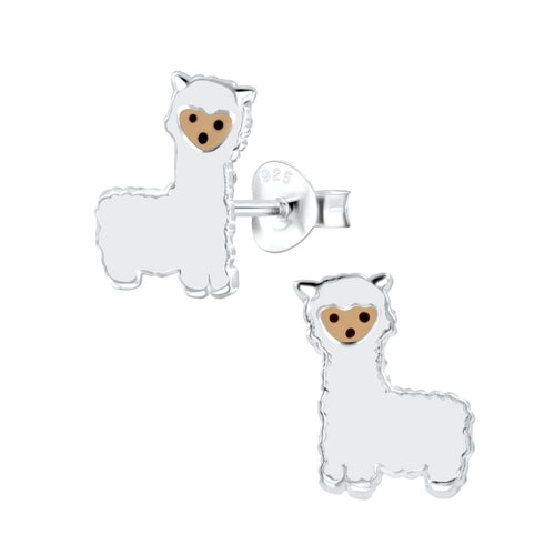 Alpaca Studs - High Quality 925 Sterling Silver Jewelry