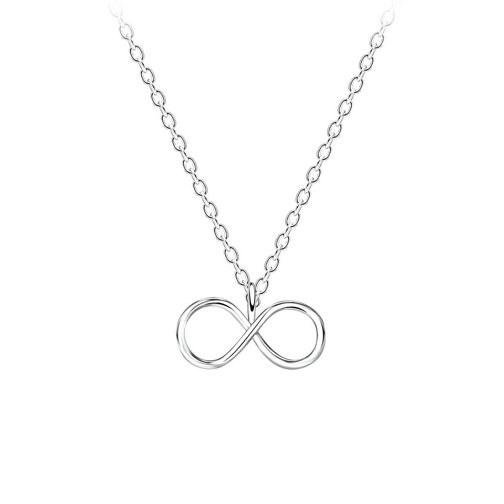 Infinity Necklace (18") - High Quality 925 Sterling Silver Jewelry