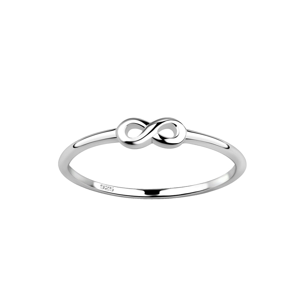 Infinity Ring (Size 7) - High Quality 925 Sterling Silver Jewelry