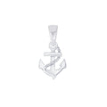 Silver Anchor Pendant - High Quality 925 Sterling Silver Jewelry