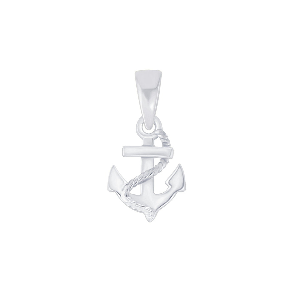 Silver Anchor Pendant - High Quality 925 Sterling Silver Jewelry