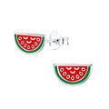 Watermelon Studs - High Quality 925 Sterling Silver Jewelry