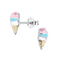 Ice Cream Studs - High Quality 925 Sterling Silver Jewelry