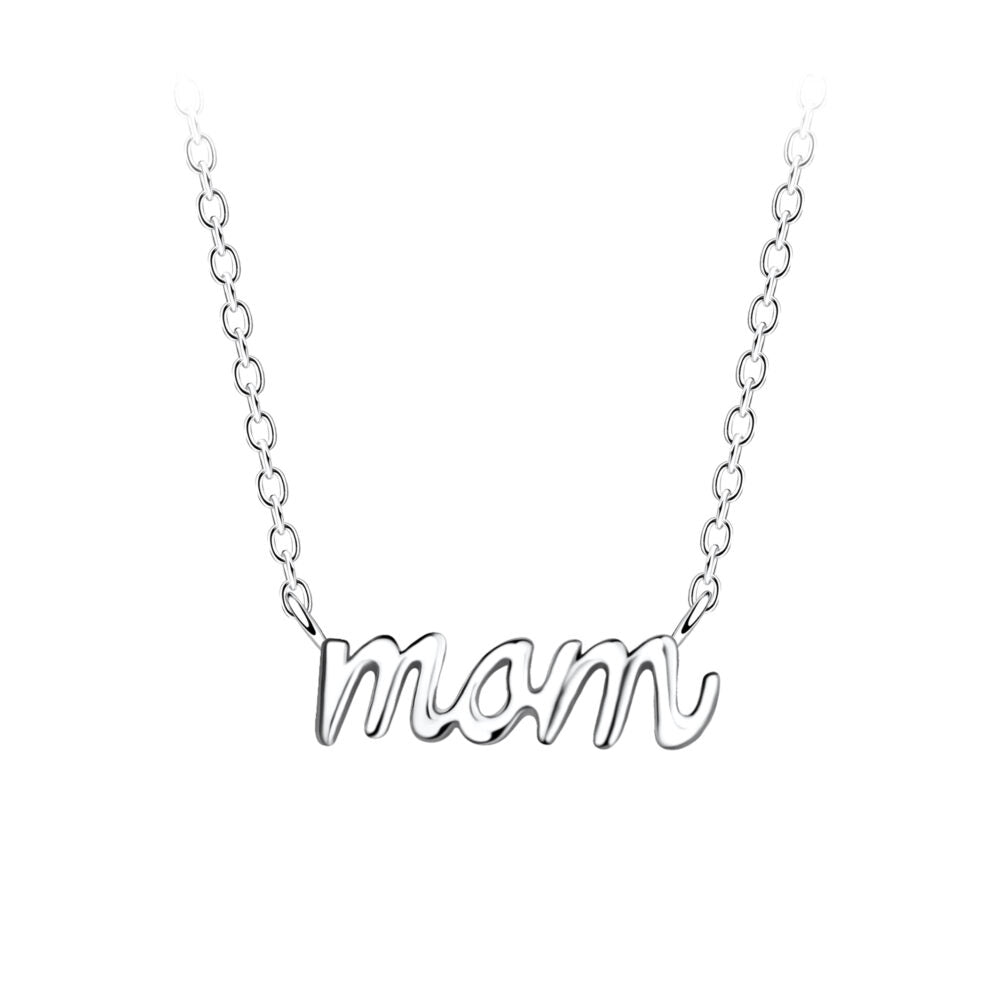 Silver Mom Necklace - High Quality 925 Sterling Silver Jewelry