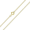 Silver Essential Cable Chain Necklace (16") - High Quality 925 Sterling Silver Jewelry